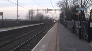 preview picture of video 'CrossCountry train passes through Penkridge at spe'