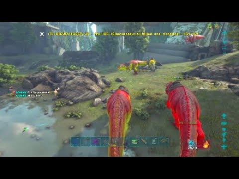 Small Tribes Ps4 PvP | Flyer PvP, Giga Fights and doing the Tek Cave with gasbags