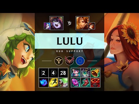 Lulu Support vs Leona: Shield Maker - EUW Grandmaster Patch 25.S1.1