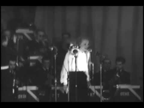 Stage Door Canteen Opening Day - Paris, France (March 10, 1945) [Noel Coward & Marlene Dietrich]