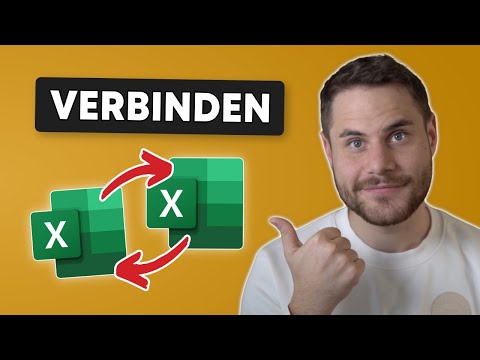 Zwei Excel Dateien problemlos VERBINDEN & Daten überall nutzen