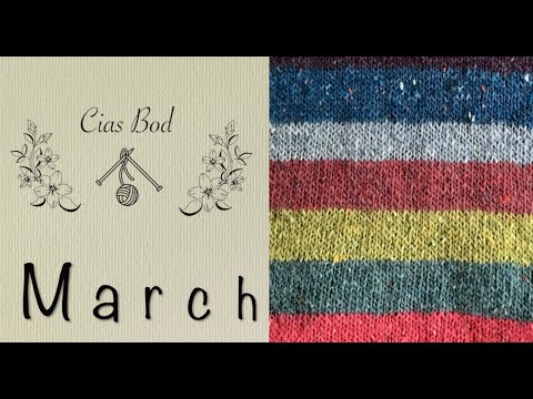 March knitting adventures  #knittingpodcast