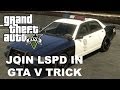 How To Be A Cop In GTA V 