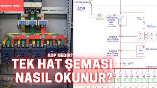 TEK HAT ŞEMASI NASIL OKUNUR? ADP NEDİR?