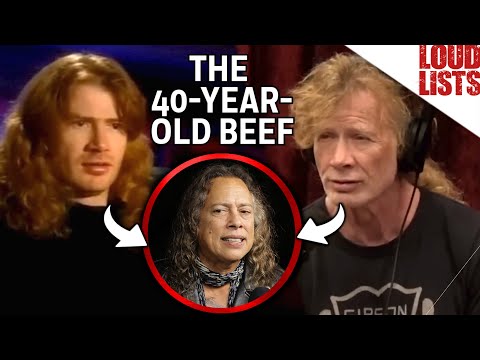 40 Years of Dave Mustaine Talking About Metallica