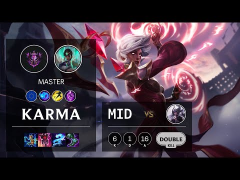 Karma Mid vs Syndra - EUW Master Patch 10.24
