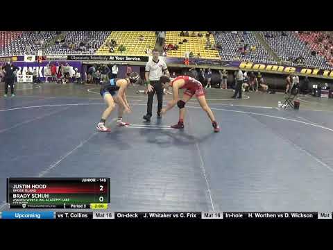 Junior 145 Justin Hood Rhode Island Vs Brady Schuh Askren Wrestling Academy Lake Country