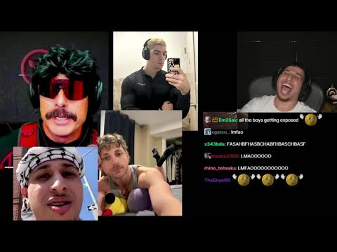 humzh reacts to edit of drdisrespect introducing "the big three" of league
