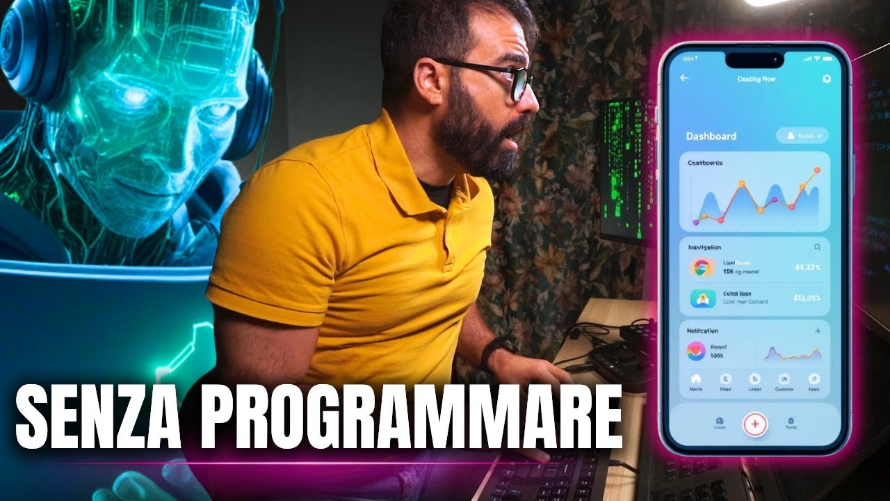 COME CREARE UN'APP CON L'AI 🦦 SENZA PROGRAMMARE 🤓 CORSO GRATIS