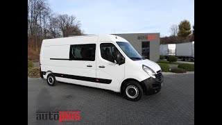 الميكروباصات شاحنة مقفلة Opel MOVANO FURGON BRYGADÓWKA 7 MIEJSC LEDY  135KM [ 207501 ] | صورة 4 - Autoline