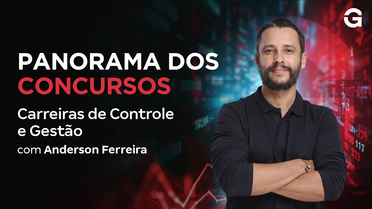 Panorama dos Concursos 2025 | Carreiras de Controle e Gestão com iniciais de até R$ 17.850,00