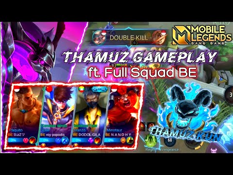 THAMUZ GAMEPLAY 2021 || UNKILLABLE MONSTER - ft. Full Squad BE
