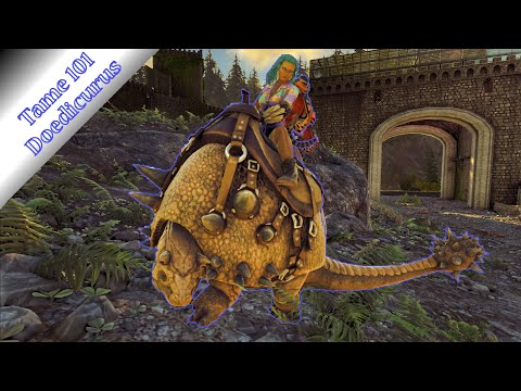 Taming 101 : Doedicurus| Ark Survival Evolved