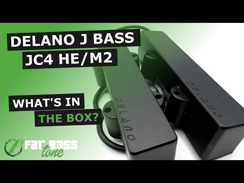 Delano JC4 HE/M2 Hum Cancelling Jazz Bass® Pickup Set: What’s In The Box (A Close-Up Look)