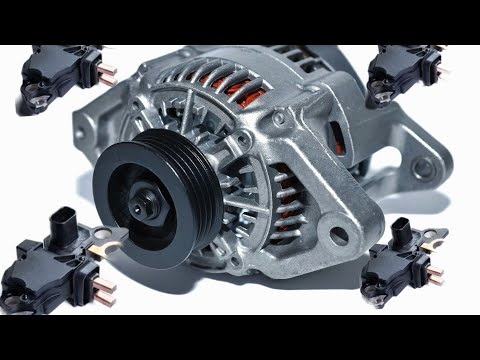 Démonter Alternateur,Remplacer Régulateur de Charge VW,Remove Alternator, Replace Charge Regulator