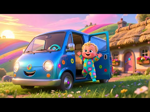 Numbers with Baby’s Van 🚐🔢 | Learn Counting for Kids | Fun Vehicle Adventure