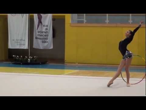 Monija Cebasek (SLO) hoop - 14. Challenge tournament