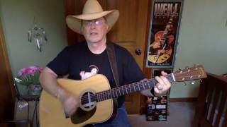 2100  - Oklahoma Hills -  Arlo Guthrie vocal &amp; acoustic guitar cover &amp; chords