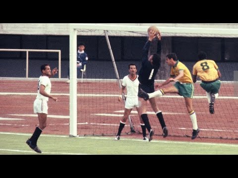 هدف محمد شاهين - مصر 1 - 1 البرازيل - أوليمبياد طوكيو 1964