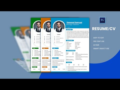 How to Creative Resume design Resume Design in Adobe Illustrator CC Vertex Graphic