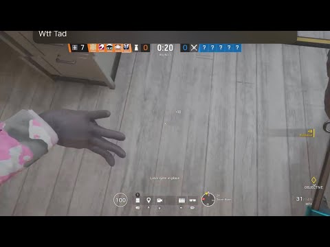 Rainbow Six Siege Warden hand glitch