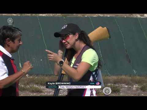 Semifinal 1 Trap Women - ISSF President’s Cup Shotgun 2021, Cyprus_21.10.2021