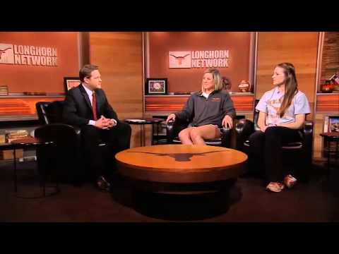 Hannah Allison and Megan Futch visit Longhorn Network [Feb. 6, 2013]