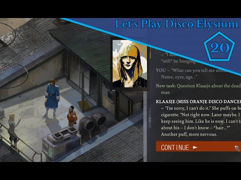 Let's Play Disco Elysium (With Chat) Part 20: Miss Oranje Disco Dancer