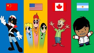 Cartoon From Different Countries Pt | 16