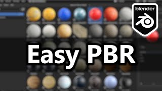 Easy PBR video thumbnail
