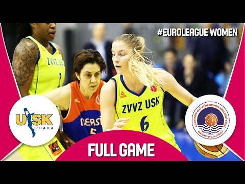 ZVVZ USK Praha (CZE) v Mersin (TUR) - Full Game - EuroLeague Women 2016/17