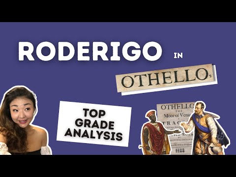What's the point of Roderigo in Othello? | Top grade analysis