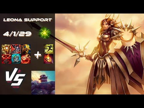 SUPPORT Leona vs Braum - EU Grandmaster Patch 25.S1.5