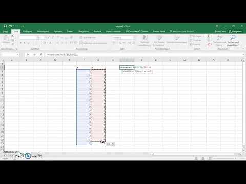 Statistik mit Excel: Kovarianzen und Korrelation