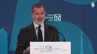 Palabras de Su Majestad el Rey en la Inauguración de la XV edición del Spain Investors Day (SID)