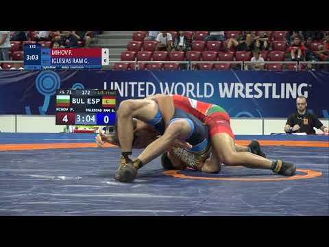 1/8 FS - 71 kg: P. MIHOV (BUL) v. G. IGLESIAS RAM (ESP)
