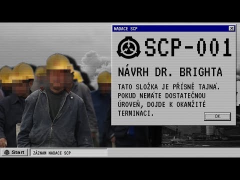 SCP-001 "Továrna" - Záznam Nadace SCP
