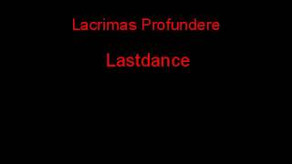 Lacrimas Profundere Lastdance + Lyrics
