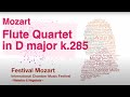 Mozart - Flute Quartet in D major K.285 - Allegro - Lock Down 2020