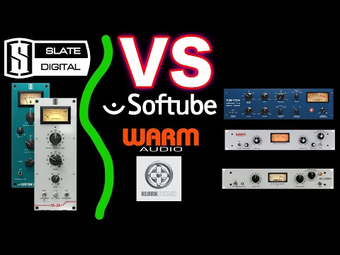 Slate Digital FG-2A vs Softube CL1B vs Warm Audio WA-2A (Hardware) vs Klark Technik KT-2A (Hardware)