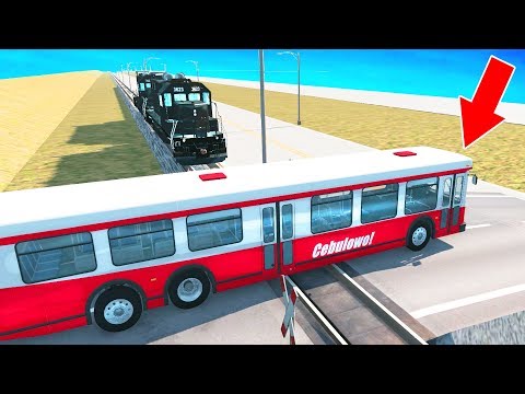BeamNG Drive - Incredible Train accidents #2 (Railroad crashes) Crash Therapy
