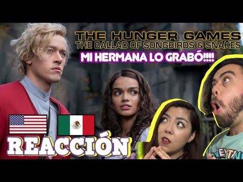 REACCION DOBLAJE LATINO TRAILER: "LOS JUEGOS DEL HAMBRE" Precuela #reaction #noticias #hungergames