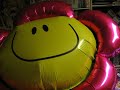 Smily Flower Mylar Balloon