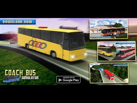 Real Coach Bus Simulator Multi-Storey Parking Video
