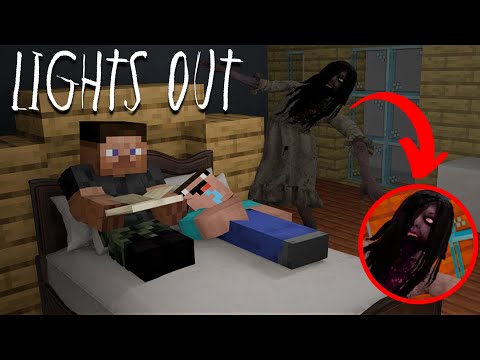 LIGHTS OUT 🕯  [Part-1] Minecraft Horror Story in Hindi