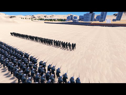 Modern Army Vs Ancient Army Ultimate Epic Battle Simulator UEBS