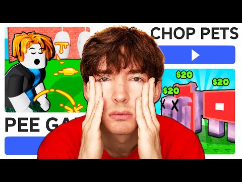 Playing Roblox games before they get BANNED