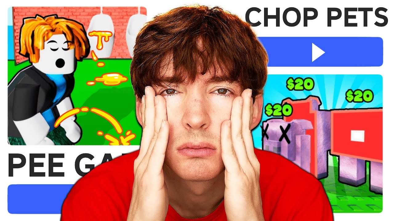 Playing Roblox games before they get BANNED