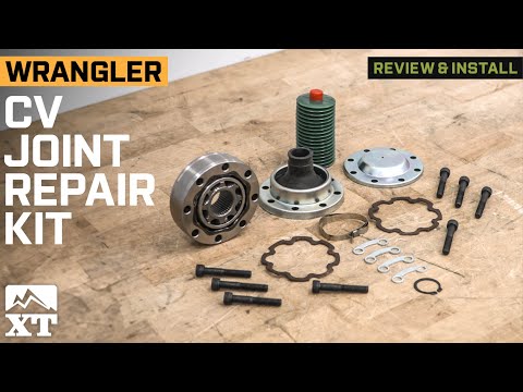 Jeep Wrangler Driveshaft CV Joint Repair Kit Review & Install