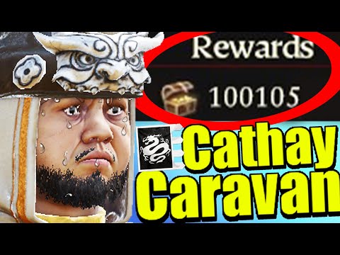 When Players Realise Attacking Cathayan Caravan Gives 10K ~ 100K Gold..